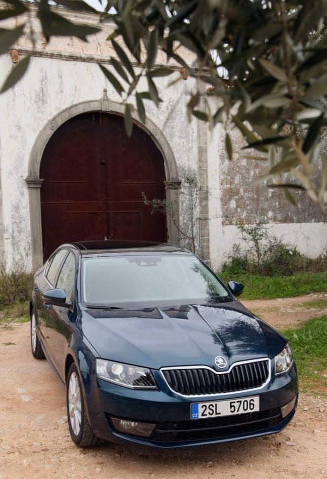 Skoda Octavia a7 Emerald Green