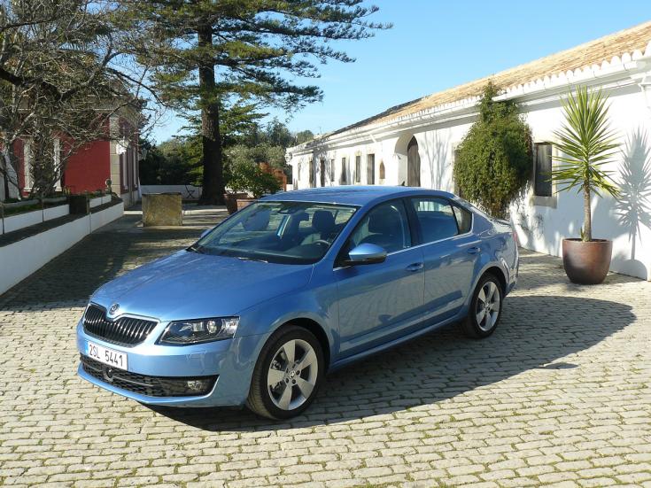 2013 skoda octavia denim blue - -   