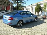 2013 skoda octavia denim blue - -   