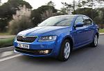 skoda octavia 2013 race blue