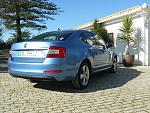 2013 skoda octavia denim blue - -   