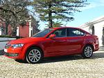 2013 skoda octavia red color -   