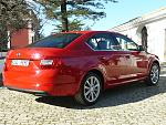 2013 skoda octavia red color -   