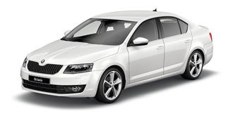 Skoda Octavia 2013 candy white