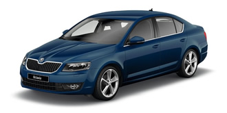 Skoda Octavia 2013 pacific blue