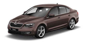 Skoda Octavia 2013 topaz brown